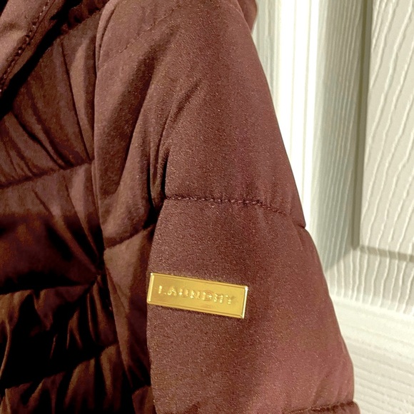 Laundry by Shelli Segal winter jacket with faux fur accent. Size small - Picture 8 of 16